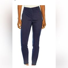 Waist Is 14” Inseam Is 28” High Rise Gap Bottoms With Five Pockets, Gap High Waist Fitted Jeans, Gap Fitted High Waist Jeans, Gap High Rise Bottoms For Workwear, Gap High Rise Workwear Bottoms, Gap Fitted Straight Leg Bottoms, Gap High Rise Jeans For Work, Fitted Cotton Jeans By Gap, Gap Fitted Cotton Jeans