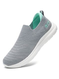 [Breathable Mesh]: STQ women slip on walking shoes feature a highly elastic and skin-friendly knitted mesh upper for bringing ultimate comfort to the feet. Breathable and comfortable mesh keep your feet fresh all day
[ Easy on/off ]: Slip-on design of these womens sneakers with a pull tab on the heel, allows you to put on and take off in three seconds. Padded heel protects the heel from chafing and prevents heel slippage
[ Arch Support Insole ]: The arch support insole of these slip on sneakers Comfortable Gray Slip-on Sneakers For Light Sports, Comfortable Breathable Gray Slip-on Sneakers, Breathable Slip-on Walking Shoes For Light Exercise, Comfortable Gray Walking Shoes For Light Exercise, Breathable Mesh Slip-on Sneakers In Gray, Comfortable Breathable Slip-on Sneakers For Jogging, Comfortable Gray Walking Shoes With Breathable Mesh, Comfortable Breathable Fabric Slip-on Sneakers For Jogging, Gray Comfortable Slip-on Sneakers For Light Sports