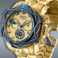 Awesome Watches, Unusual Watches, Functional Jewelry, Time Keeper, 3d Tattoo, Technology Wallpaper, Invicta Watches, 3d Cards