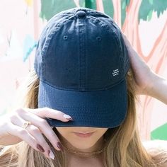 an essential part of the splash island life. a minimalist wave embroidery on this classic style ball cap will keep you looking island chic while the broken-in fit gives off that carefree vibe. from the beach to a laid-back weekend, this is the one you'll reach for time and time again. crafted in 100% relaxed cotton twill premium, vintage-inspired feel available in ocean and light grey Trendy Curved Bill Baseball Cap For Beach, Trendy Curved Bill Dad Hat For Beach, Trendy Beach Baseball Cap With Curved Bill, Trendy Cotton Baseball Cap For Vacation, Trendy Solid Color Baseball Cap For Everyday, Trendy Cotton Snapback Hat For Beach, Casual Beach Dad Hat Visor, Casual Beach Visor Dad Hat, Casual Visor Dad Hat For Beach