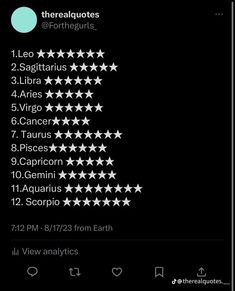 an iphone screen showing the number of stars in each star, and how to use them