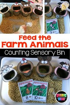 feed the farm animals counting and sorting activity for toddlers to practice counting in their own hands