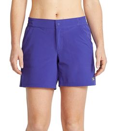 Women's L.L.Bean Stretch UPF Shorts, 6" | Board & Swim Shorts at L.L.Bean Women's Swimwear, Ll Bean, L L Bean, Invisible Zipper, Board Shorts, Swim Shorts, Beach Day, Womens Swimwear, Amazing Women