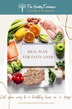 A delicious healthy 3-week meal plan for fatty liver healing consisting of easy-to-make dishes for the family that takes 20 minutes of your time. Liver Diet Plan, Liver Healing, Foods For Liver Health, Liver Healthy Foods, Liver Diet Recipes, Healthy Liver Diet, Heal Liver, Gluten Free Meal Plan, Liver Recipes