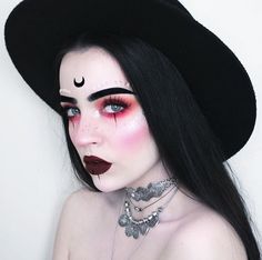 @maartapertz Witchy Makeup, Fantasy Make-up, Halloweenský Makeup, Drag Make-up, Vampire Makeup, Halloween Fest