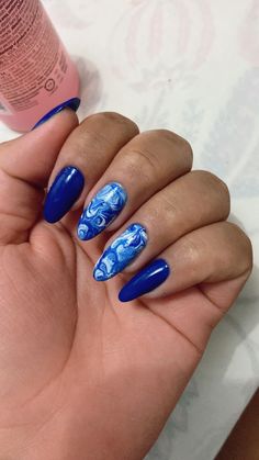 Nails Azul, Nails Desing, Purple Nails, Nude Nails, Blue Nails, Black Nails, Nail Designer, Nail Tech, White Nails