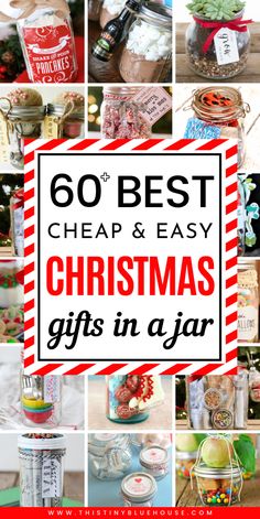 the best cheap and easy christmas gifts in a jar