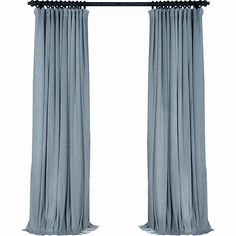 Blackout curtains Blue Velvet Curtains Bedroom, Velvet Curtains Living Room, Velvet Curtains Bedroom, Grey Velvet Curtains, Blue Velvet Curtains, Drop Cloth Curtains, Blue Curtains