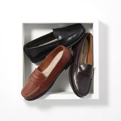 Women's Classic Penny Loafer – Eastland Classic Leather Slip-on Shoes For Office, Classic Loafers With Stitched Sole For Semi-formal Occasions, Classic Slip-on Oxfords With Stitched Sole, Classic Wingtip Moccasins, Classic Moc Toe Slip-ons For Fall, Classic Wingtip Slip-ons For Work, Classic Moccasins With Stitched Sole, Classic Wingtip Slip-on Tassel Loafers, Classic Slip-on Oxfords For Business Casual