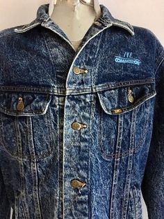 "Vintage Men's 80's Lee, Acid Wash, Denim Jacket, Long Sleeve, Button Down (XL) 5328 This Men's 1980's Jacket comes in an acid washed denim and has six front button closure, and has long sleeves with two front pockets, two front chest pockets with single button closure and collar. 100% Cotton Made in USA *This jacket is in excellent condition. *If shipped in the US, it will go out in a Medium shipping box through Priority Mail for a quick delivery! Size: (XL) (Tag Size: L) Chest: 46\" Length: 28 Acid Wash Cotton Retro Outerwear, Retro Faded Washed Denim Jacket, Retro Acid Wash Cotton Outerwear, Retro Cotton Acid Wash Denim Jacket, Retro Acid Wash Cotton Denim Jacket, Vintage Acid Wash Distressed Denim Jacket, Vintage Distressed Button-up Denim Jacket, Vintage Washed Button-up Denim Jacket, Acid Wash Vintage Denim Jacket With Pockets