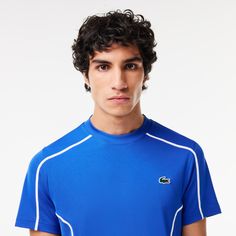 Give it your all on any court in this technical piqué T-shirt. Featuring a sporty cut and moisture-wicking Ultra-Dry technology for comfort and ease in all circumstances. So you can focus on the game. Give It Your All, Tennis Tshirts, Lacoste Sport, Lacoste Men, Us Man, Men's Collection, Women Collection, Moisture Wicking, The Game