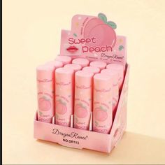 12pcs/Set, Peach Pink Magic Lipstick, Color Changing Lip Balm, Moisturizing Nourishing, Temperature Color-Changing Lip Care, Fruit Flavored, Long-Lasting Hydration, Lip Makeup Decor! Send Me Offer If Interested For 12 Or 6 Or 3 !! Listing Price For 12pcs 6 For $15 3 For $8 Color Changing Lip Balm, Christmas Lip Balm, Makeup Decor, Magic Lipstick, Makeup Christmas, Pink Magic, Color Lip Balm, Lip Balm Set, Lipstick Color