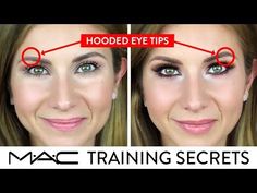 Eyeshadow For Hooded Eyes, Makeup Tips For Older Women, Hooded Eye Makeup, Hooded Eyes, Secrets Revealed, Eye Makeup Tips