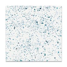 a white background with blue speckles