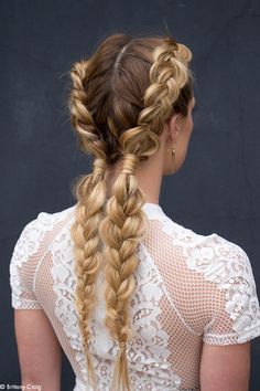 BOHEMIAN.BRAID HOW-TO Boxer Braids Hairstyles, Braiding Your Own Hair, Boxer Braids, Bohol, Different Hairstyles, Homecoming Hairstyles, Hair Dos, Gorgeous Hair