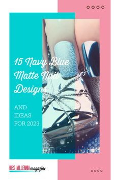 2023 fall nails blue Matte Nail Ideas, Nails 2023 Trends, Matte Nail Colors, Blue Matte Nails, Fall Blue, Dark Blue Nails, Navy Blue Nails, Matte Nail