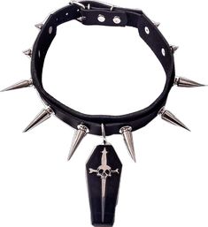 Spiked Choker, Lip Service Clothing, Black Lips, Service Logo, Neck Choker, Logo Text, Lip Service, Chrome Hardware, Matching Earrings