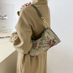 Wear this comfortable and super stylish shoulder bag and free yourself from massive bags. And how cute is it? Material: Canvas/Polyester. Women Oil Painting, Office Bags For Men, Soft Leather Backpack, Laptop Bag Men, Shoulder Bags Pattern, Printed Handbags, Briefcase For Men, Stylish Shoulder Bag, Nail Drill