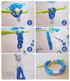 step by step instructions on how to make a bracelet