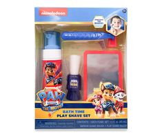 paw patrol bath time play shave set