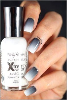 Ombe Nails. Trendy Nail Art Designs, Nail Art Ombre, Trendy Nail Art, Gradient Nails, Hair And Beauty