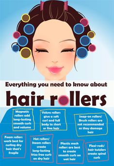 Best Hair Rollers, Velcro Rollers, Hot Haircuts, Curl Your Hair, Messy Hair, Hair Rollers, Long Hair Girl, Volume Hair