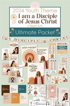 the ultimate guide to jesus's life and his church info sheet for kids, teens, and adults