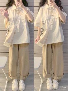 Aesthetic Korean Fashion, Korean Clothing Brands, Mix Match Outfits, Simple Style Outfits, Fashion Outfit Ideas, Aesthetic Korean, Cute Dress Outfits, Korean Clothing