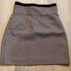 Black, Brown And Cream Zara Skirt. New Without Tags. Zara Skirt, Zara Skirts, Black And Brown, Womens Skirt, Zara, Skirt, Cream, Tags, Women Shopping