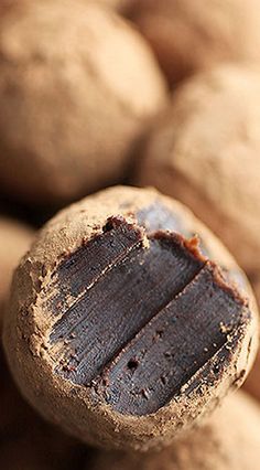 a close up view of some nuts that have been peeled