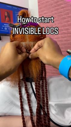 black_hair_court | How to install butterfly locs Follow @finaafricanhairbraiding @finalaparisienne2627 Follow other page @bhcorganics for beauty products... | Instagram Hairstyles For Fat Faces, Chin Hair, Golden Blonde, Undercut Hairstyles