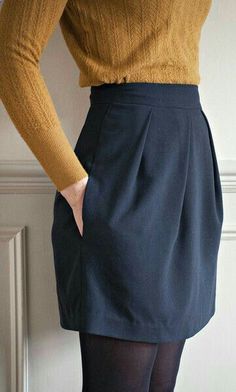 Rok Midi, Business Casual Work, Casual Work Outfit, Business Outfit