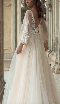 Wedding Dresses Country, Dresses Country, Country Wedding, A Wedding, A Line, Wedding Dresses, V Neck, Wedding Dress