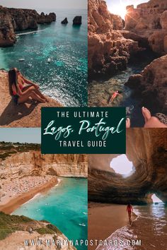 the ultimate los pedrel travel guide with photos and text overlaying it