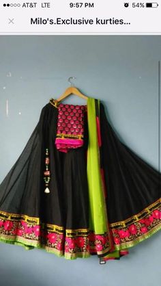 Dandiya Dress, Sharara Designs, Lehenga Crop Top, Choli Dress, Long Skirt Fashion, Lehenga Style