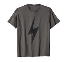 PRICES MAY VARY. Cool design with minimalistic retro grunge lightning bolt icon graphics t shirt. These lightning bolt shirts for men women and kids. Excellent mens lightning shirt. lightning bolt dress for kids and adults. Cool tee featuring thunderbolt. This lightning bolt t shirt would make a perfect gift for anyone who loves thunder and lightning storms and the change in weather conditions flash storms bring. Simple electricity and lightning tee shirt icon design. Lightweight, Classic fit, D Lightning Shirt, Lightning Storms, Dress For Kids, Thunder And Lightning, Lightning Storm, Minimalistic Design, Lightning Bolt, Shirts For Men, Cool Tees