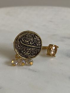 Persian handmade rings, gift for her, calligraphy, gold color, brass, handmade persian jewelry Gold Brass Engraved Ring For Gift, Gold Brass Engraved Ring Gift, Gold Engraved Brass Ring Gift, Handmade Gold Engraved Toe Ring, Antique Gold Engraved Brass Ring, Antique Engraved Gold Ring In Brass, Antique Engraved Gold Brass Ring, Antique Brass Engraved Gold Ring, Ceremonial Gold Engraved Brass Ring