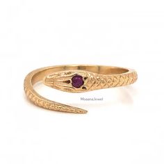 Victorian Snake Serpent Engraved Ringred Ruby Accent - Etsy Victorian Emerald Ring In 14k Gold, Gold Ruby Ring Stamped 14k, Antique Hallmarked Snake Ring, Victorian Style Gold Rings With Ruby, Yellow Gold Brass Snake Ring As Gift, Victorian Gold Rings With Ruby, Yellow Gold Brass Snake Ring For Gift, Victorian Gold Ring With Ruby, Collectible Gold Ruby Rings