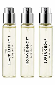 Main Image - BYREDO La Sélection Boisée Trio Mojave Ghost, Frederic Malle, Blonde Wood, Perfume Set, Perfume Gift Sets, Perfume Gift, Best Perfume, Travel Set, Fragrance Collection