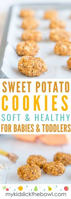 sweet potato cookies soft and healthy for babies and toddlers