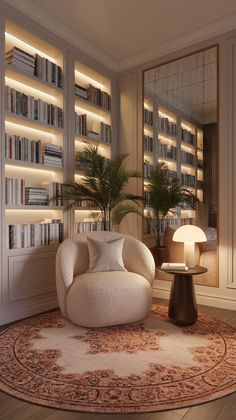 Transform any space into a book lover’s dream with these 12 creative reading nook designs. Whether you prefer a minimalist corner with natural light or a luxurious space with a built-in bookshelf, these ideas will inspire you to create a personalized nook. Lounge Nook Ideas, Reading Corner In Closet, Luxury Reading Nook, Reading Nook With Fireplace, Corner Reading Nook Living Room, Reading Nook In Living Room, Bookshelf Luxury, Small Reading Room Ideas, Reading Room Aesthetic