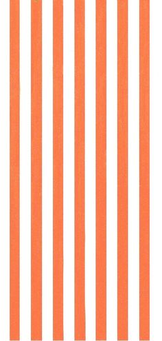 an orange and white striped wallpaper pattern