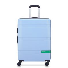 Embark on a voyage of distinction with the United Colors of Benetton x DELSEY PARIS NOW! luggage collection – where innovation meets design in perfect harmony. Scratch-Resistant: Constructed of a scratch-resistant twill finish to keep your luggage looking new. TSA-Accepted Lock: Set a personal code with the integrated TSA lock, ensuring security while allowing smooth checks by TSA with their designated key. Enjoy peace of mind as you traverse the world. 360° Spinner Wheels: Experience the sheer Parisian Architecture, Efficient Packing, Hardside Luggage, Lock Set, Tie Down Straps, Smart Band, Perfect Harmony, United Colors Of Benetton, Pet Carriers