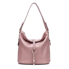 • Style: Casual• Shape: Flap• Pattern Type: Solid• Occasion: Versatile• Number of Handles/Straps: Single• Main Material: Genuine Leather• Lining Material: Polyester• Hardness: Soft• Handbags Type: Shoulder Bags• Exterior: Silt Pocket• Decoration: Tassel• Closure Type: Zipper• Item # ZC456• Size: 12"W x 10"H x 5"D• Inte Pink Bag With Strap For Everyday Use, Pink Travel Bag With Strap, Shopping Shoulder Bag With Strap, Leather Shopping Bags With Strap, Pink Shoulder Bag With Long Strap For Travel, Summer Leather Shoulder Bag With Zipper Closure, Summer Leather Shoulder Bag With Zipper, Leather Bag For Errands, Crossbody Bag Pattern