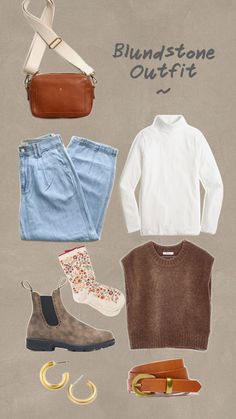 Blundstone Granola Fashion Outfits, Fall Blundstone Outfits, Blundstones Outfit, Blundstone Outfits, Granola Fashion, Blundstone Outfit, Outfits Church, Academia Aesthetic Outfit