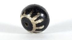 Dzi beads are believed to have strong powers to bring Luck, Wealth, Good Health, and Success. They also Expel Evil and Act as a Protector. Ancient Round Dzi. The motif decorating this particular Dzi cannot be positively identified due to some decoration loss. I speculate that this bead had originally been decorated with the Lotus motif. 16mm x 14.5mm Lotus Motif, The Lotus, Banded Agate, Real Friends, Good Health, Prayer Beads, Agate Beads, Taiwan, Lotus