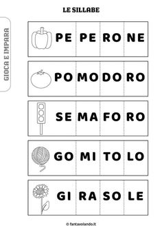 spanish worksheet with words and pictures to be used for learning the english language