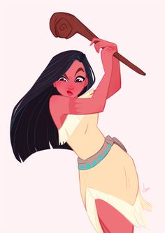 an image of a woman holding a baseball bat in her right hand and wearing native clothing