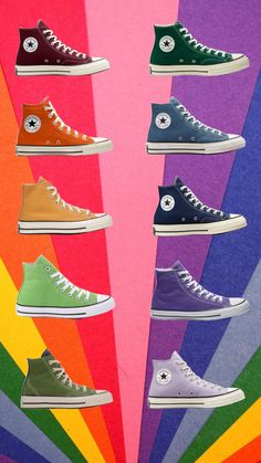 #converse Converse High Tops, Converse All Star, Converse Shoes, Your Aesthetic, Connect With People, Creative Energy, Converse, Energy, Color