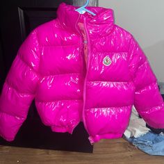 Cutest Hot Pink Puffer Jacket Pink Puffer Jacket, Handbag Essentials, Down Jacket, Puffer, Hot Pink, Dj, Jackets & Coats, Jackets For Women, Pink